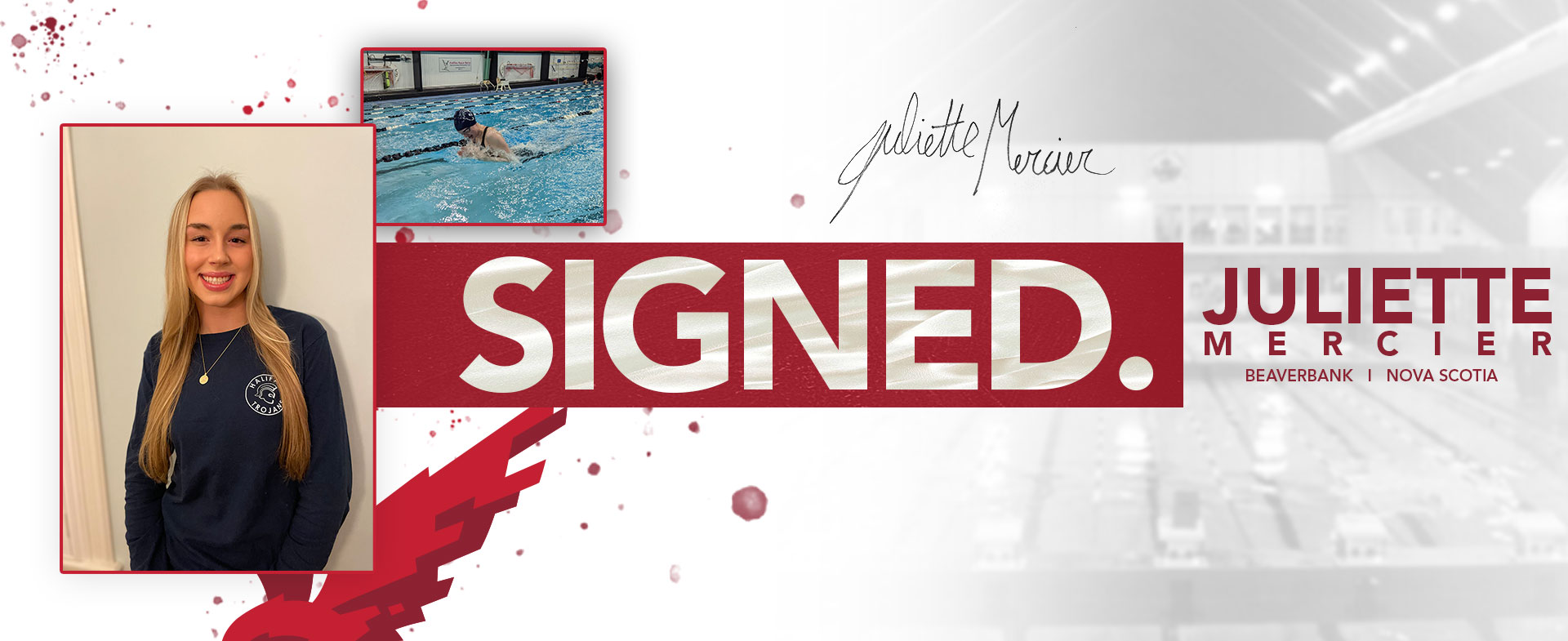 Sea-Hawks Swimming adds talented Nova Scotian Mercier