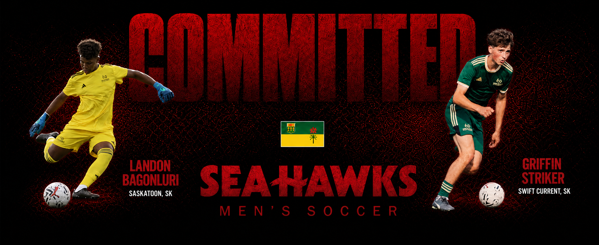 Sea-Hawks Sign Saskatchewan Duo