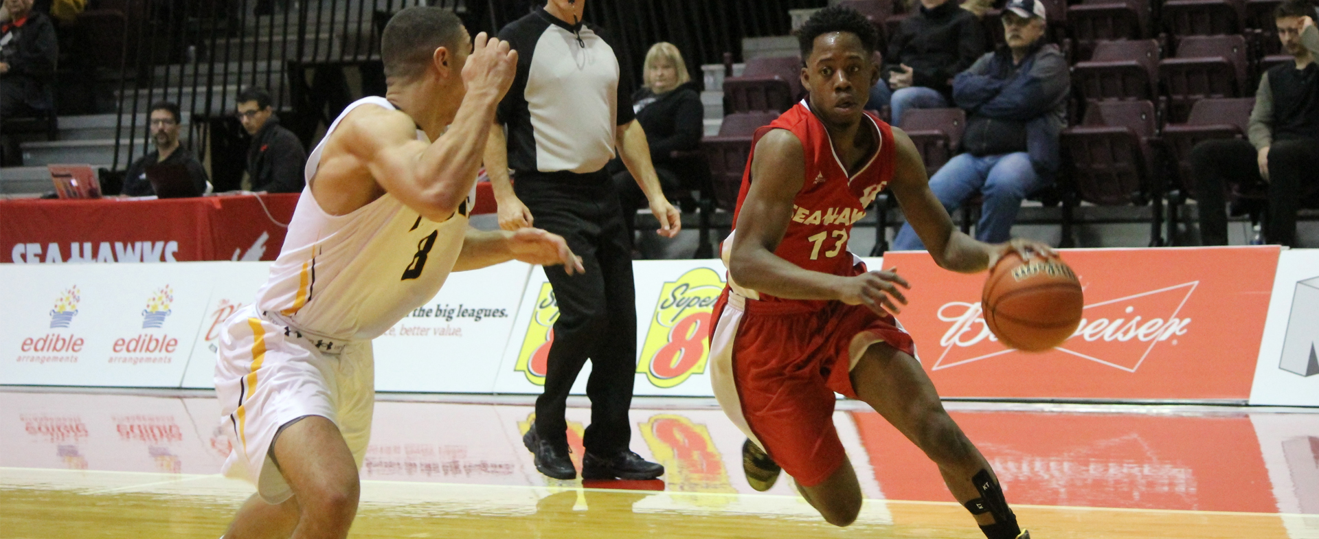 Sea-Hawks Swept by Tigers