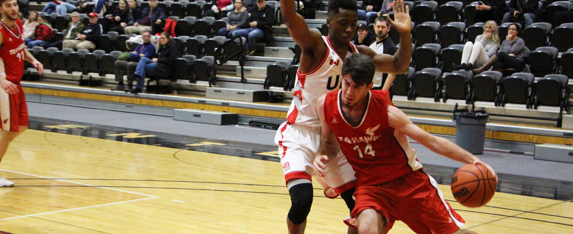 Hawks Defeated 90-55 at UNB
