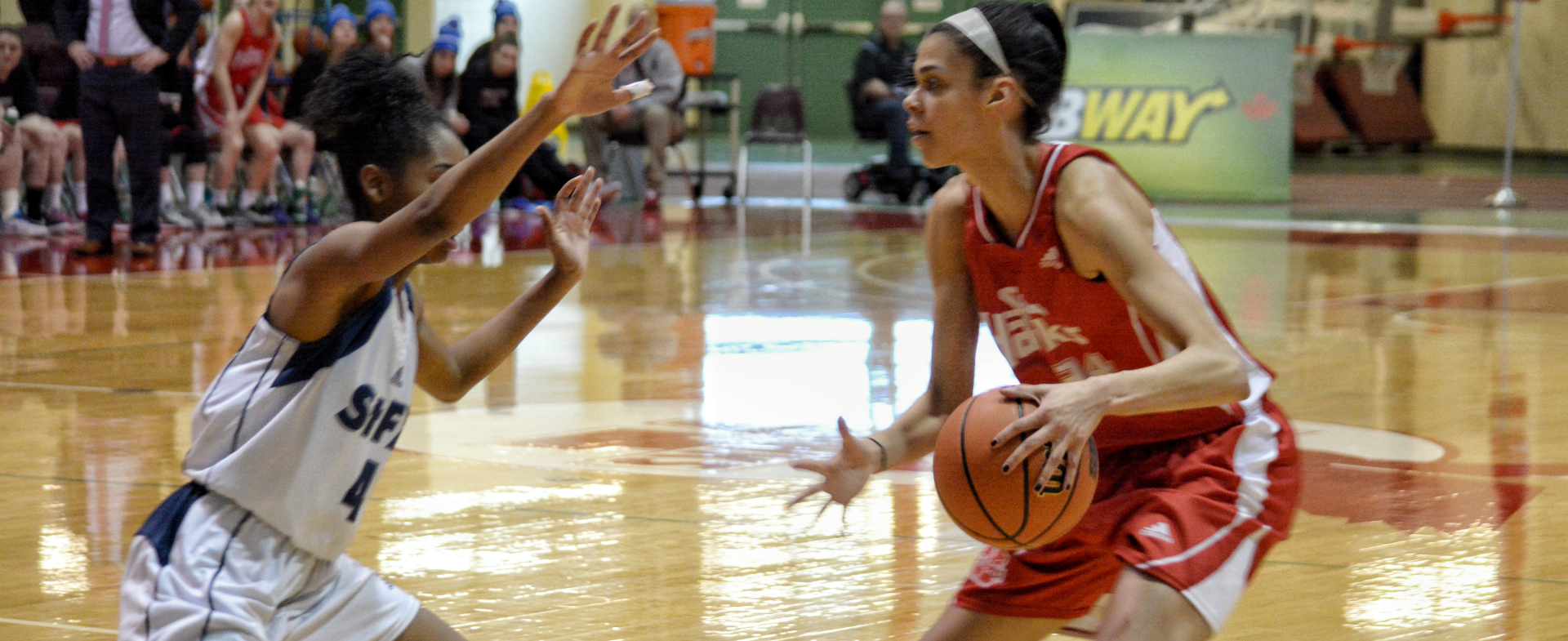 Sea-Hawks Visit X-Women