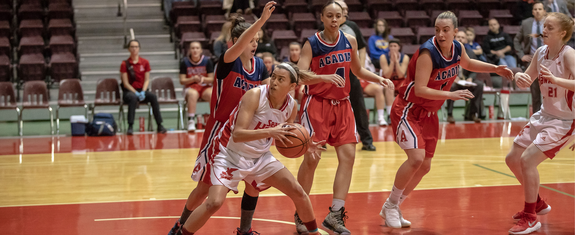 Axewomen End Hawks Win Streak at 3