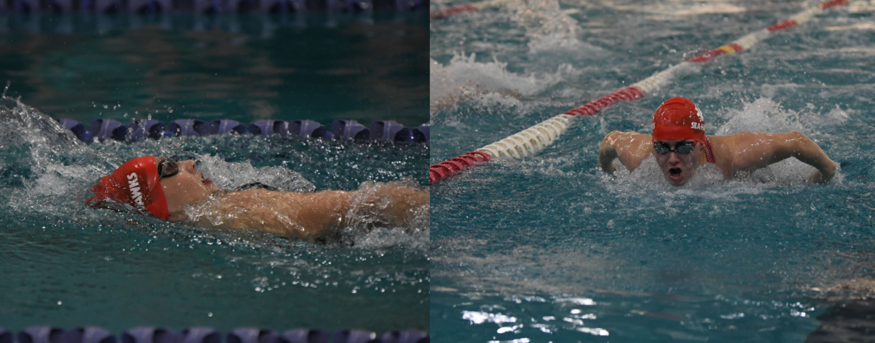Sea-Hawks Hold Strong Times at First Meet