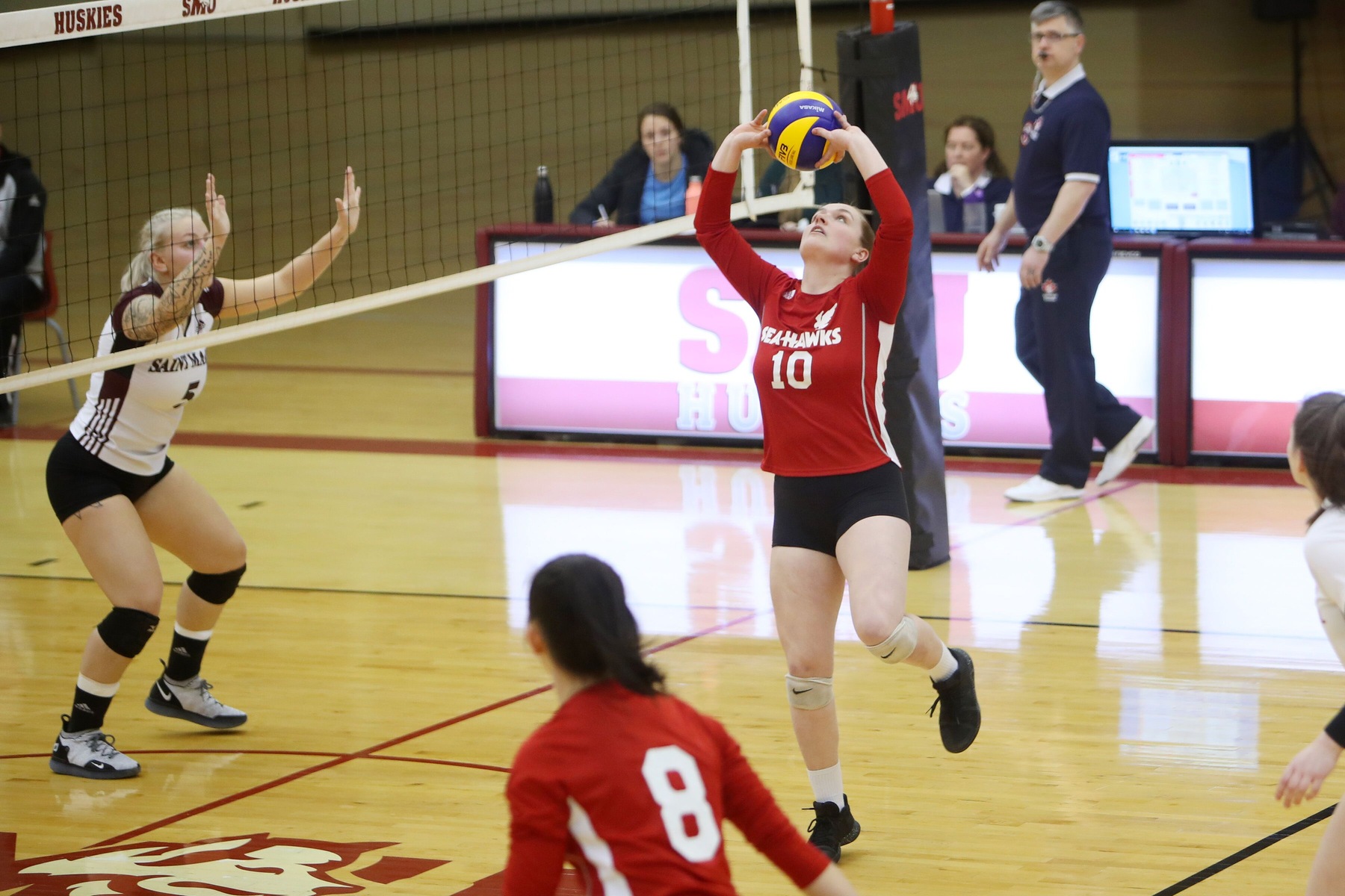 Hawks fall to Huskies